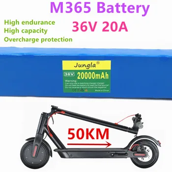 JUNGLA36V 20A Motoroleris Baterija skirta Mijia M365 Motoroleris Baterijos , Elektrinis Motoroleris, BMS Valdybos m365 bateria m365