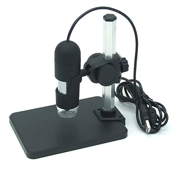 500 X USB Elektroninis Mikroskopas 8 LED Žibintai Endoskopą Kamera Didinamojo stiklo, Mobiliųjų Telefonų Remontas, Litavimo PCB BGA Su Stovu