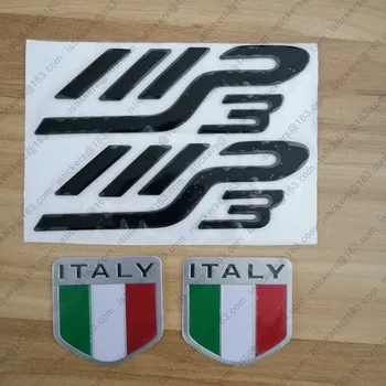 Motociklo 3D italijos Ženklelis Italijos Vėliava Automobilio Emblema Dizainas mp3 Lipdukas, Decal, Rinkinys, skirtas 