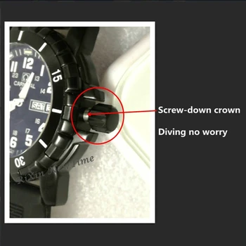 T25 tričio šviesos vyrų laikrodžiai Waterproof200m karinės nardymo sporto kvarco žiūrėti vyrų prabangos prekės ženklo laikrodį erkek kol saati reloj