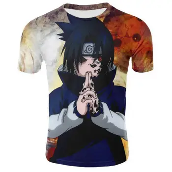 2020 metų Vasaros Anime Naruto Berniukas 3d Anime Spausdinti Vyrų Ir Moterų Atsitiktinis marškinėliai Atsitiktinis Gatvės Stiliaus 3dt Marškinėliai 3d Spausdinimo Įdomu