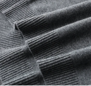 Rudenį Vyrų Žiemos Megztiniai Aukštos Kokybės Vilnos Išlaikyti Šiltas Atsitiktinis Mens Megztiniai Mados Slim Fit Vyras Megztiniai 3XL