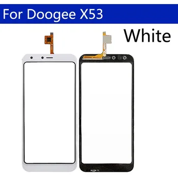 Touchscreen Už Doogee X53 Jutiklinio Ekrano Skydelis skaitmeninis keitiklis Jutiklio Pakeitimas Touch Stiklinis Lęšis Ne Lcd 5.3 colių