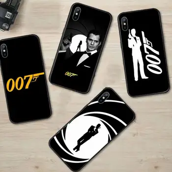 James bond 007 Britų TV serialas funda coque padengti Telefono dėklas skirtas iPhone 11 12 pro XS MAX 8 7 6 6S Plus X 5S SE 2020 XR