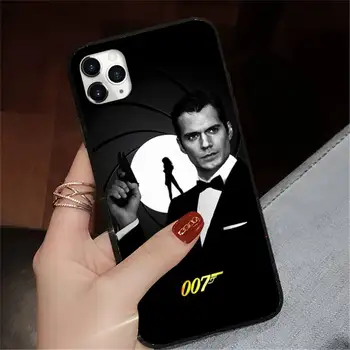 James bond 007 Britų TV serialas funda coque padengti Telefono dėklas skirtas iPhone 11 12 pro XS MAX 8 7 6 6S Plus X 5S SE 2020 XR