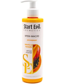 Kremas-aliejus rankoms, mango ir papajos, 250 ml, pradėti epil