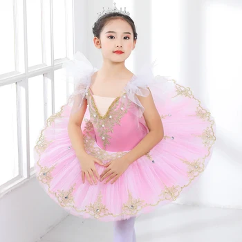 2020 m. Vaikų profesionalių Baleto Suknelė Mergaitėms 