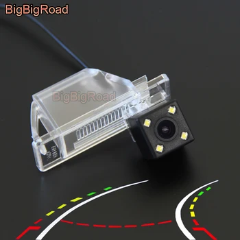 BigBigRoad Automobilių Intelligent Dynamic Trajektorija Dainos Galinio vaizdo Kamera nissan Geniss Pathfinder Dualis Navara Naktinio Matymo