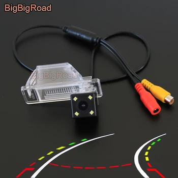 BigBigRoad Automobilių Intelligent Dynamic Trajektorija Dainos Galinio vaizdo Kamera nissan Geniss Pathfinder Dualis Navara Naktinio Matymo