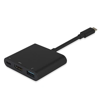 HDMI, USB, C Hub Adapteris, skirtas 