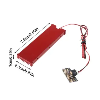 Dvipusis Dulkėms NVME M. 2 Heatsink Aušinimo Metalo Lakštų Šiluminę Pagalvėlę M. 2280 2 PCI-E SSD NVME
