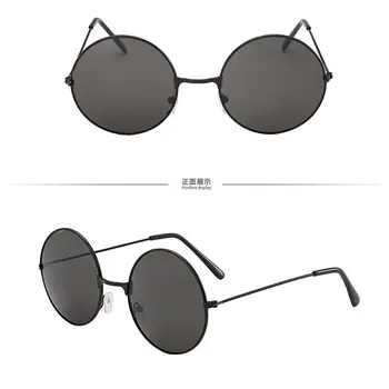 10 spalvų 2020 nauji akiniai nuo saulės Spalvinga apvalus rėmo akiniai nuo saulės vyrams ir moterims mados akiniai tendencija UV400 akiniai nuo saulės