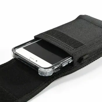 NoEnName-Null Mobilieji Telefonai Horizontalus Nešiojimo Dėklas Vertikali Padengti Juosmens Pakuotėje Su Ant Diržo Dėklas