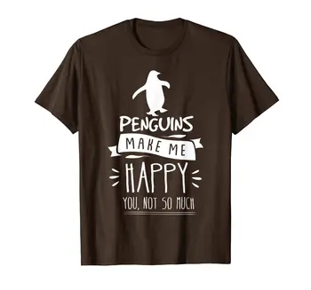 Pingvinai, Kad Man Malonu Jums Ne Tiek Juokinga Gyvūnų Mylėtojas T-Shirt