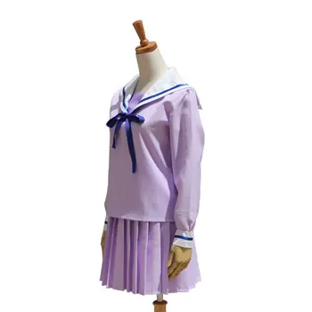 2020 Anime Noragami Yukine Iki Hiyori Mokyklos Vienodos Sailor Kostiumas Cosplay Kostiumai, Sailor Cosplay Suknelė Perukas Nemokamas Pristatymas!