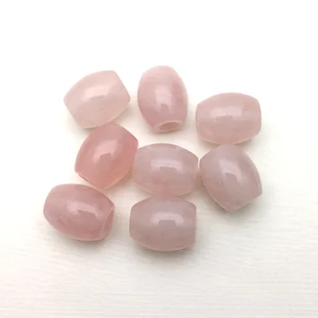 Nemokamas pristatymas mados geros kokybės natūrali rožinė kristalų akmens barelį karoliukai papuošalai Priedai 16x18mm 12pcs/daug