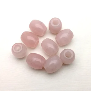 Nemokamas pristatymas mados geros kokybės natūrali rožinė kristalų akmens barelį karoliukai papuošalai Priedai 16x18mm 12pcs/daug