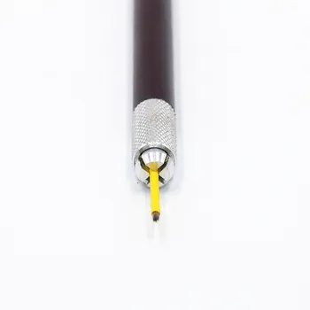 17 Turas adatos, rankų rašiklis, permanentinis makiažas vadovas tatuiruotė adata Lr 17 microblading antakių pieštuko adatos