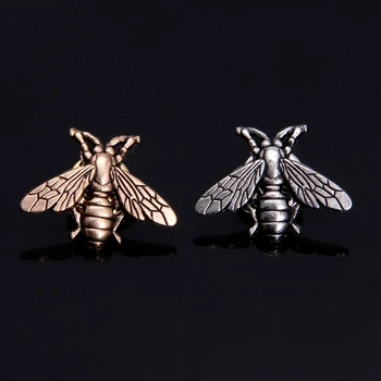 Derliaus Metalo Bitės Smeigtukai Mažų Vabzdžių Sagės Naujovė Kostiumas, Liemenė Vyrų Papuošalai