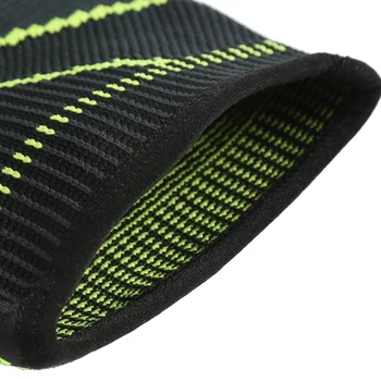 1pcs naujas stilius paprastas elastingumą sporto saugos serijos žalia juostele arka parama alkūnė-pad ST2548