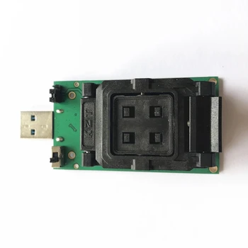 BGA254 eMCP254 uosto Bandymo kištukinis Lizdas su USB 3.0 Sąsaja NAND flash bandymų moliusko geldele programavimo lizdas