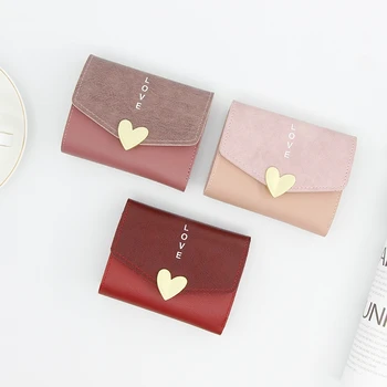 2020 mados ponios piniginė meilė širdies pinigų maišas monetos rankinėje ponios kortelės turėtojas mini sankaba, multi-funkcija krepšys