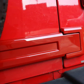 Raudona Bagažinės dangtis, Apkabos, Vyrių Apdaila atsarginis Ratas Apima 2007-2018 Jeep Wrangler JK & Neribotas