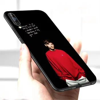 1D Louis Tomlinson Minkštas Silikoninis Telefono dėklas Samsung Galaxy A10 A20 A30 A40 A50 A10S A20S A30S A40S A50S A20E