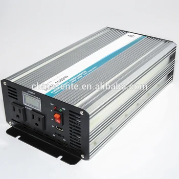 Aukšto dažnio 1000w dc į ac inverter 10000 vatų gryno sinusinės bangos ac inverter su baterija, įkroviklis