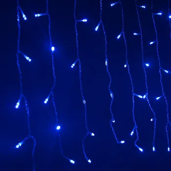 3M x 3M 300 LED Lauko Namuose Kalėdų Dekoratyvinis kalėdos String Pasakų Užuolaidų Juostelės Girliandos Šalies Žibintai, Vestuvių