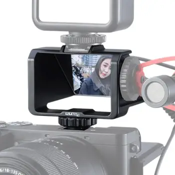 UURig R031 Kamera Vlog Selfie Apversti Ekrano Laikiklis prie Veidrodžio Periskopas Sprendimas A6300 A6000 Sony A73 A7 A6500 A72 C G2V3