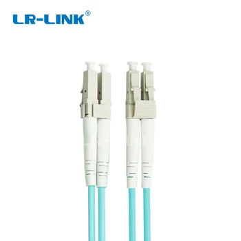 LR-LINK 10Gbps Dual LC LC Fiber Optic Jumper Kabelis MM Dvipusis Multi-Mode Fiber Optic patch cord 3M,5M,10M