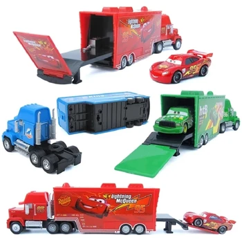 Disney 1:55 Lydinio Pixar Cars 3 Žaislai Žaibas McQueen Jackson Sunkvežimių Gelbėjimo Modelis Metalo Surinkimo Diecast Liejimo Automobilių Vaikams Dovanų