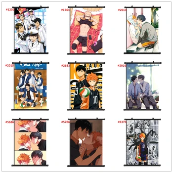Haikyuu!! Haikyuu Anime, Manga Sienos Plakatas Pažymėkite Namų Puošybai Sienos Menas