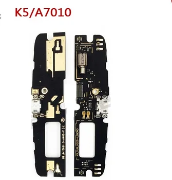 10VNT NAUJI Lenovo K4 Pastaba k5 K51c78/A7010 Įkrovimo lizdas Flex Kabelis USB Įkroviklio Jungtis Dock Flex Kabelis, Mobiliųjų Remontas, Dalys