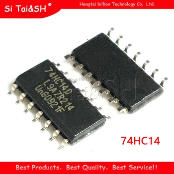 10VNT Logika chip Pleistras 74HC14 74HC14D SN74HC14DR SOP-14