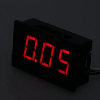 Mini Voltmeter Testeris, Skaitmeninis Įtampos Bandymo Baterija DC (nuolatinė srovė 0-40V Raudona/Mėlyna/Žalia Auto Automobilis 6XDB