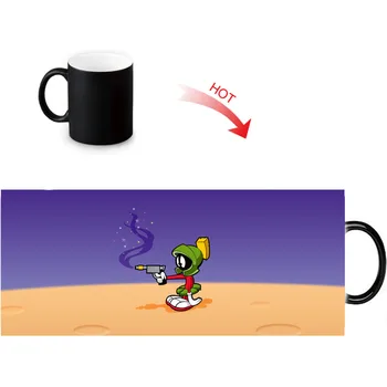 Marvin Marso šalto, karšto jautrus puodelis šilumos keičiasi spalvos keramikos arbatos puodelio stebuklinga keičia cofee puodeliai 12oz