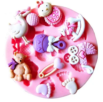 Kūdikio Dušas Šalis reikmenys žaislai šokolado Šalis tortas dekoravimo priemonės 