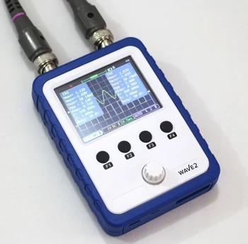 2-in-1 kišeninis nešiojamas jutiklinis ekranas 2 kanalų funkcija signalo generatoriaus, skaitmeninis oscilloscope 