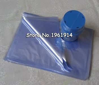 200Pcs 4.7x7Inch (12x18cm) Minkštas Permatomas pūtimo PVC Šilumos Susitraukianti Maišeliai, Plėvelės Wrap Kosmetikos Pakuotės Wrap Medžiagos