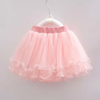 Mergaičių sijonai princesė puikus tutu sijonai 1-14Years vaikų pavasario vasaros drabužių mergaičių nėrinių sijonus kūdikių šokių drabužius 80-160cm