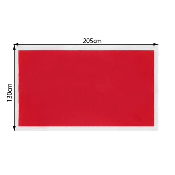 2020 Naują Kalėdų neaustinio Audinio Staltiesė Raudonos spalvos Stačiakampio formos 205*130cm