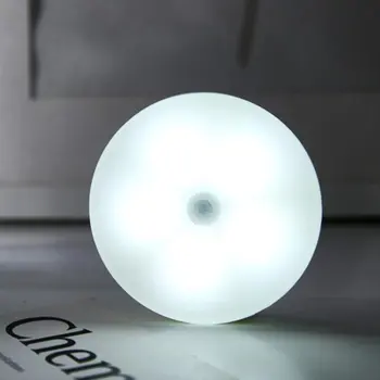 Žmogaus Pažangi Šviesa Kontroliuojamos Naktį Šviesos Diodų (Led) Automatiškai Lempos Ličio Baterijos Įkrovimo Patogu Naktį Lempa