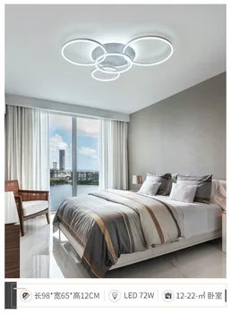 šviestuvo lubų led skydelio apšvietimas šviestuvai lubų apšvietimo, lubų AC85-265V cafe viešbučio kambarį miegamojo lubų lempa