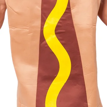 Helovinas Kostiumas Šalis Suaugusiųjų Hot Dog Kostiumas Vyrams Juokinga Hotdog Cosplay Karnavalas Šalies Vaidmuo Žaisti Išgalvotas Kostiumai