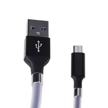 1m Universalus 3A Magnetinio Absorbcijos Savęs Likvidavimo USB Micro USB Duomenų Greito Įkrovimo Kabelis Skirtas Mobilusis Telefonas, mobilusis telefonas, Planšetinis