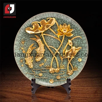 24k aukso antikvariniai dekoratyvinis lako linija drožyba plokštės 10 colių karpis 