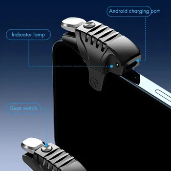 2-in-1 mobilusis telefonas, Šaldytuvas, Mini Žaidimas Aušinimo Ventiliatorius Skirtas iOS/Android pradėti Kontrolę, L1, R1 Vienas pelės mygtuku spustelėkite Sprogo Telefono 