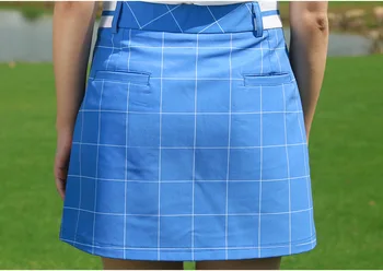 2018 PGM golfo drabužiai ponios Kvėpuojantis Vasaros T-shirt trumpas rankovėmis palaidinė Grotelės trumpas sijonas Minkštas Plonas sportinis kostiumas, dydis XS-XL